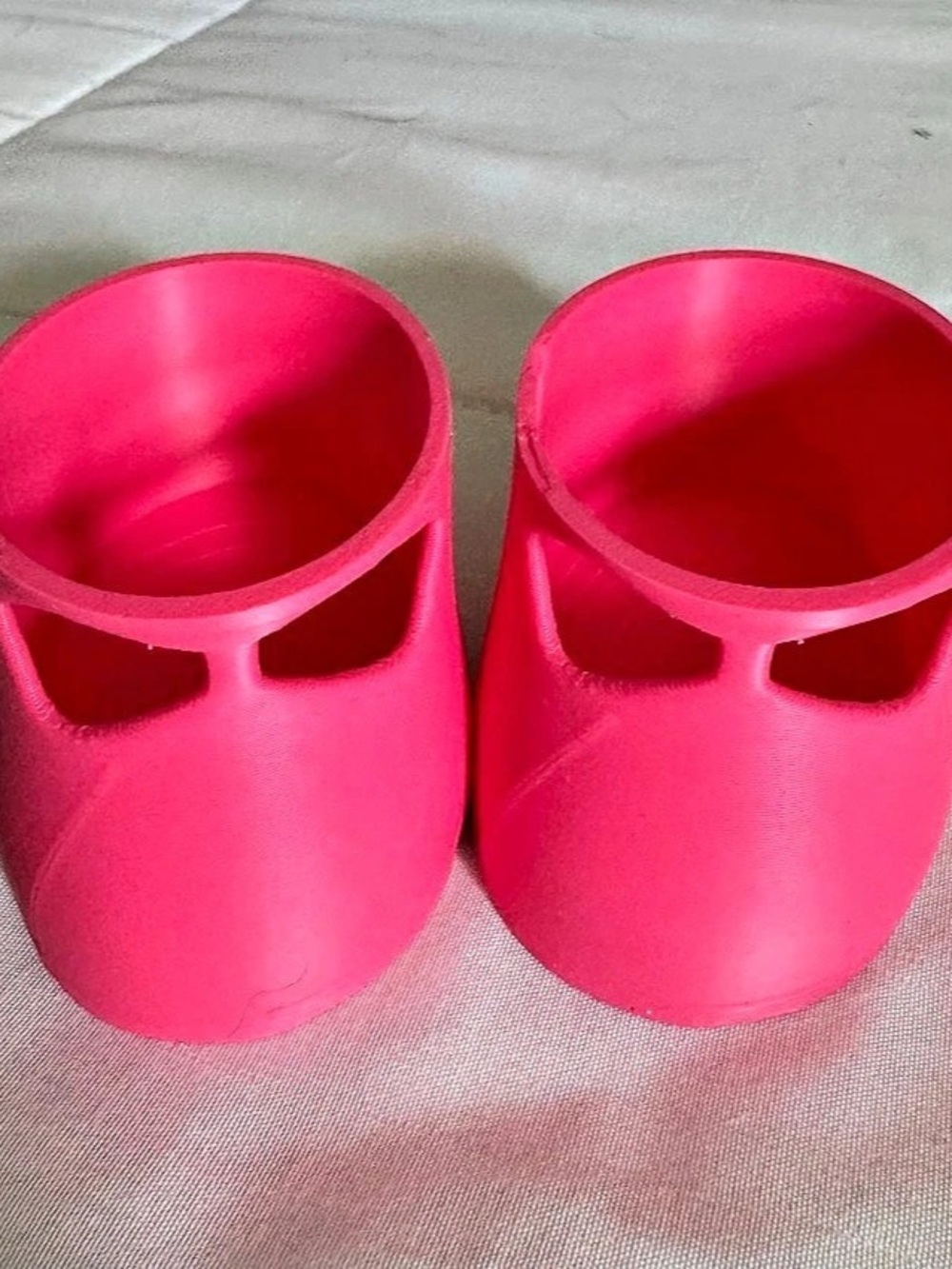 3D Printed Mary Jane Shoes for Cabbage Patch Dolls - HOT PINK